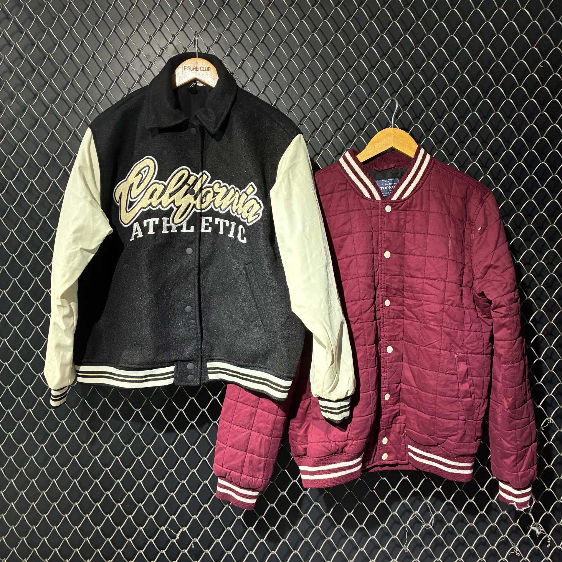 giacca da baseball varsity in lana premium (fnc-83..