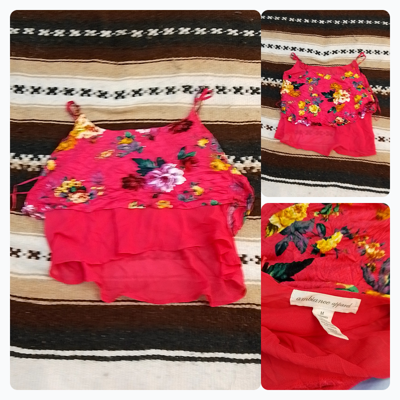 Ambiance Apparel Floral Cami Top