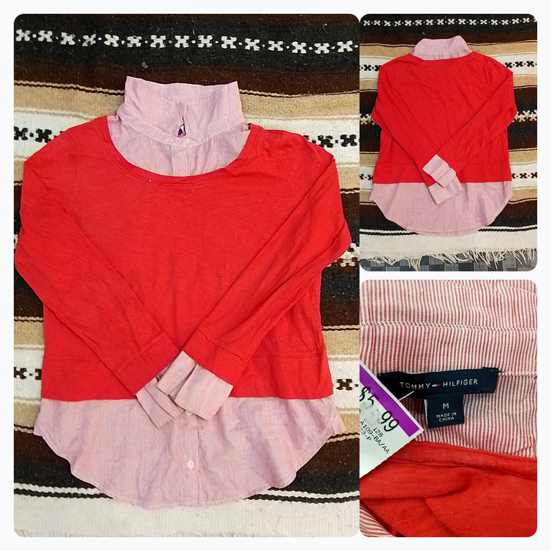 Tommy Hilfiger Layered Look Top