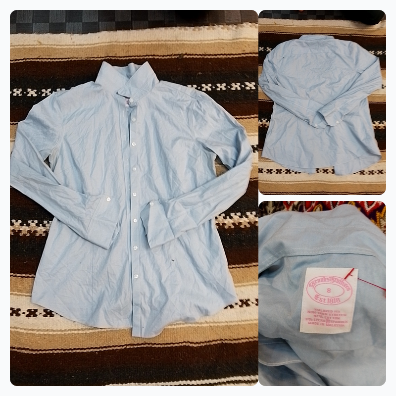 Brooks Brothers Light Blue Button-Up Shirt