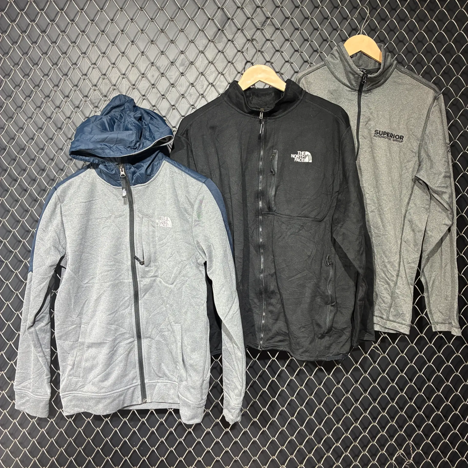 the north face felpe mezza zip (fnc:920)