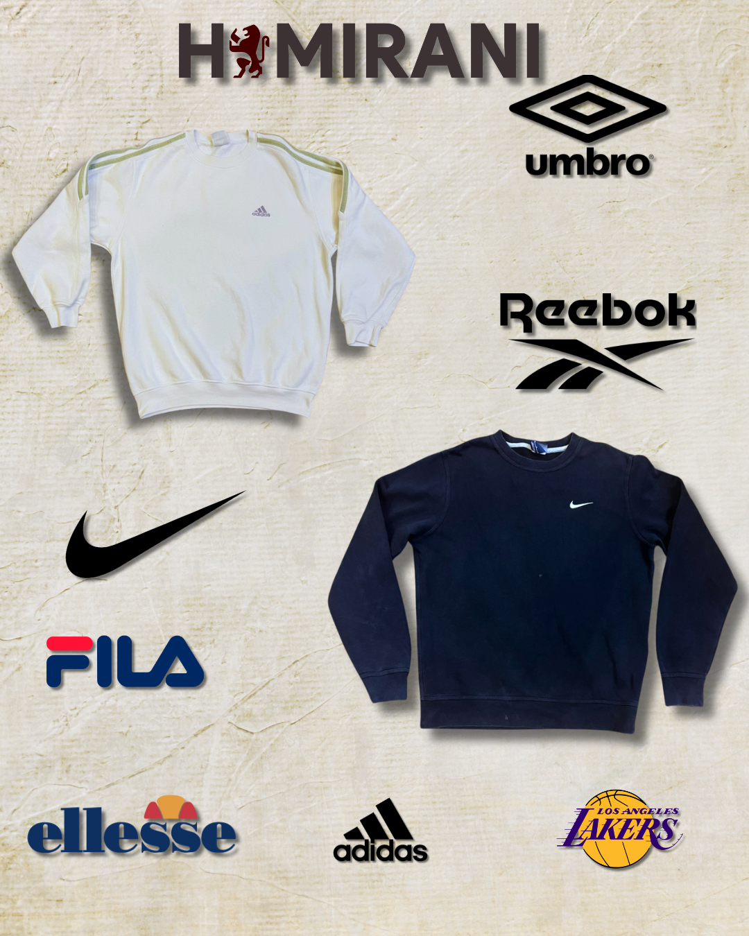 mix branded sweatshirts