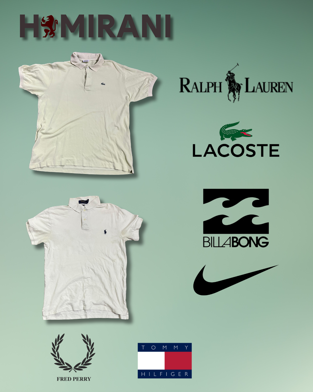 ralph lauren polo & lacoste t-shirts