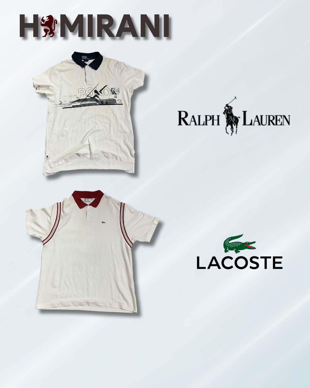 ralph lauren polo & lacoste t-shirts