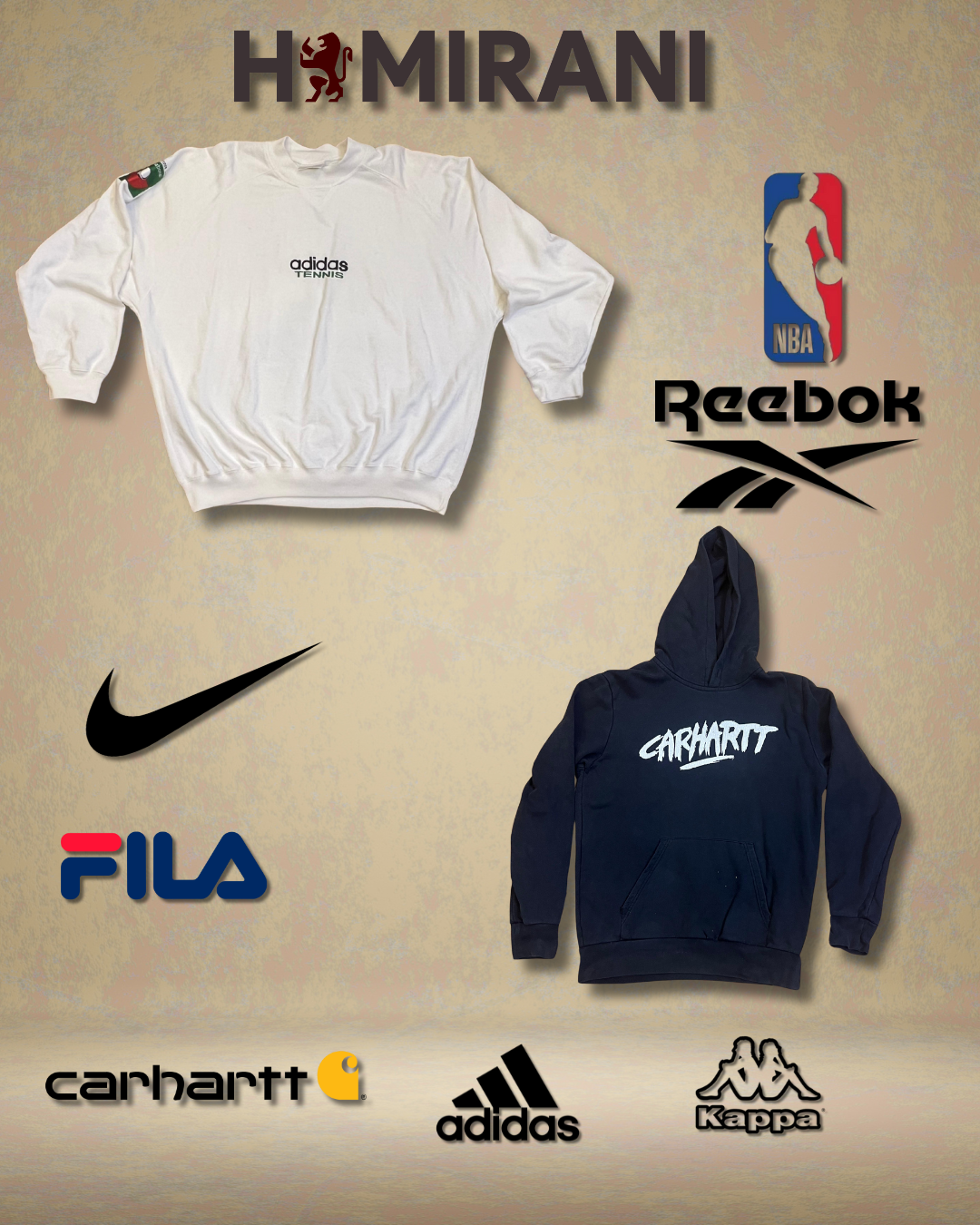mix branded sweatshirts