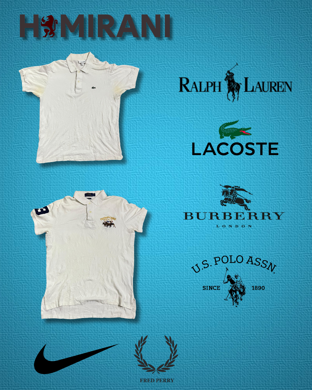 ralph lauren polo & lacoste t-shirts