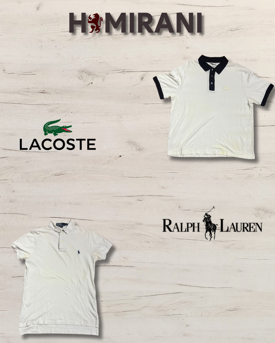 ralph lauren polo & lacoste t-shirts