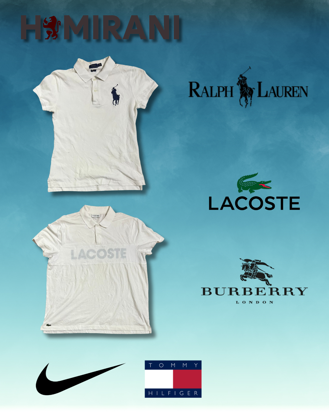 ralph lauren polo & lacoste t-shirts