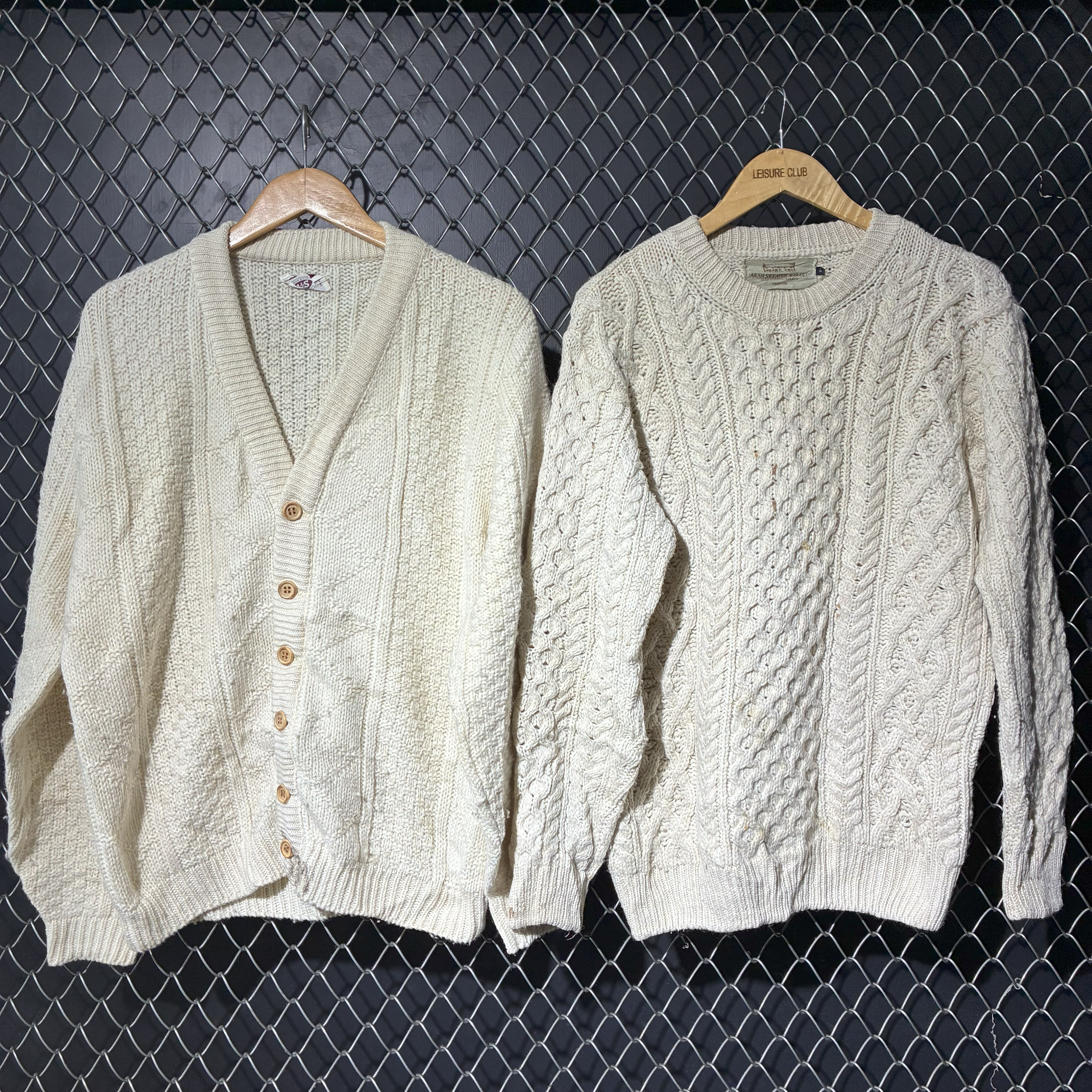 vintage fisherman wool sweater (fnc:711)