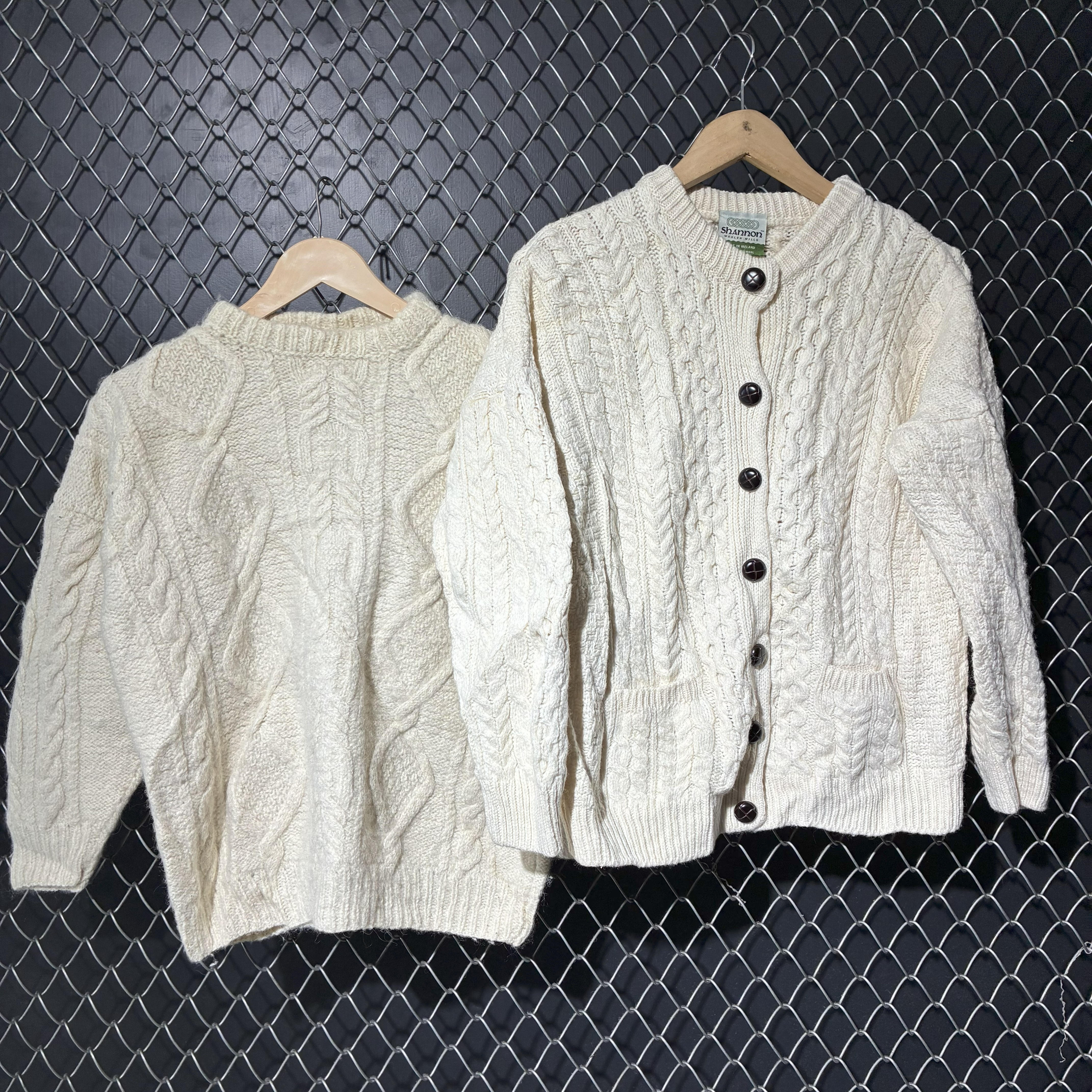 vintage fisherman wool sweater (fnc:713)