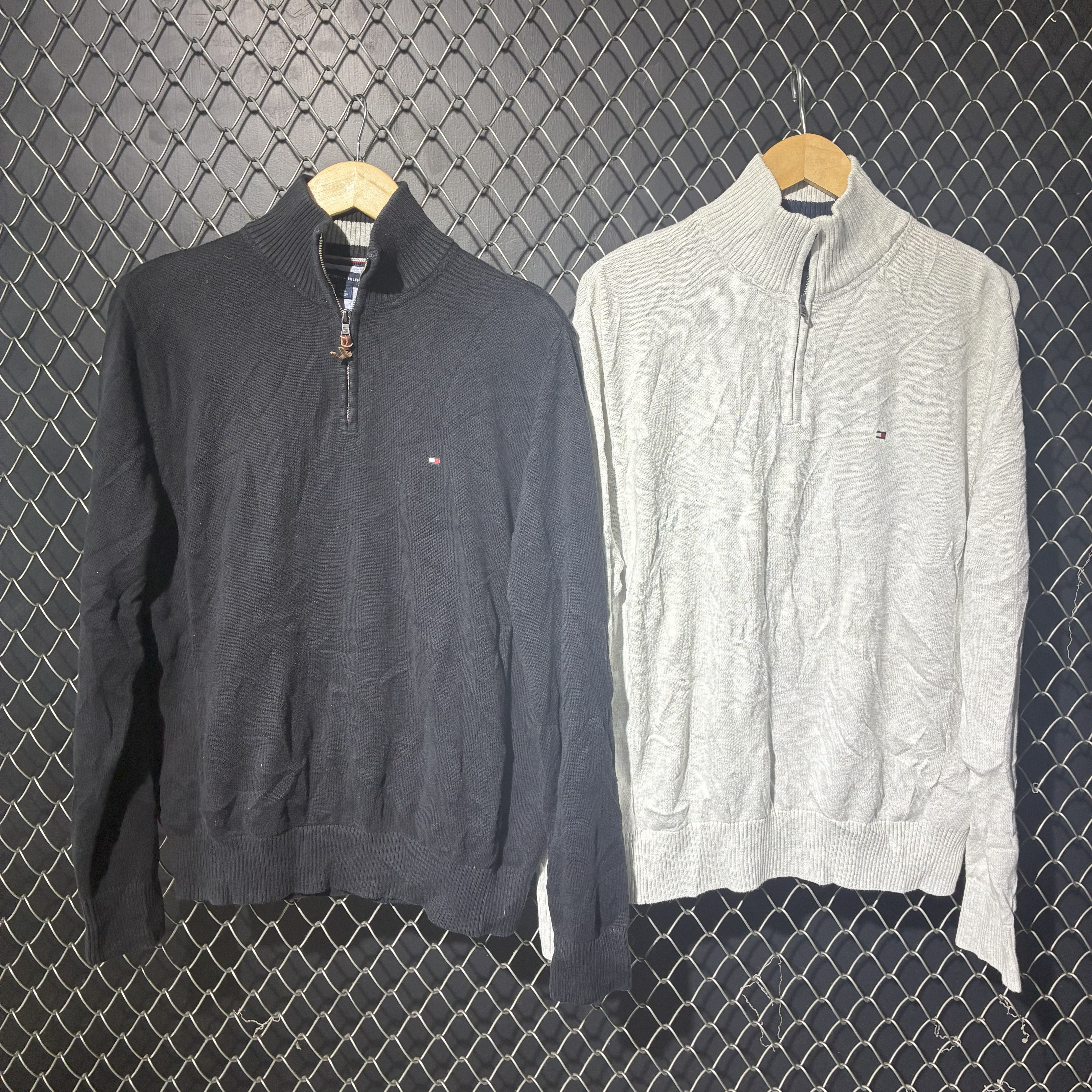Vintage Tommy Hilfiger Quarter Zips (fnc:702)
