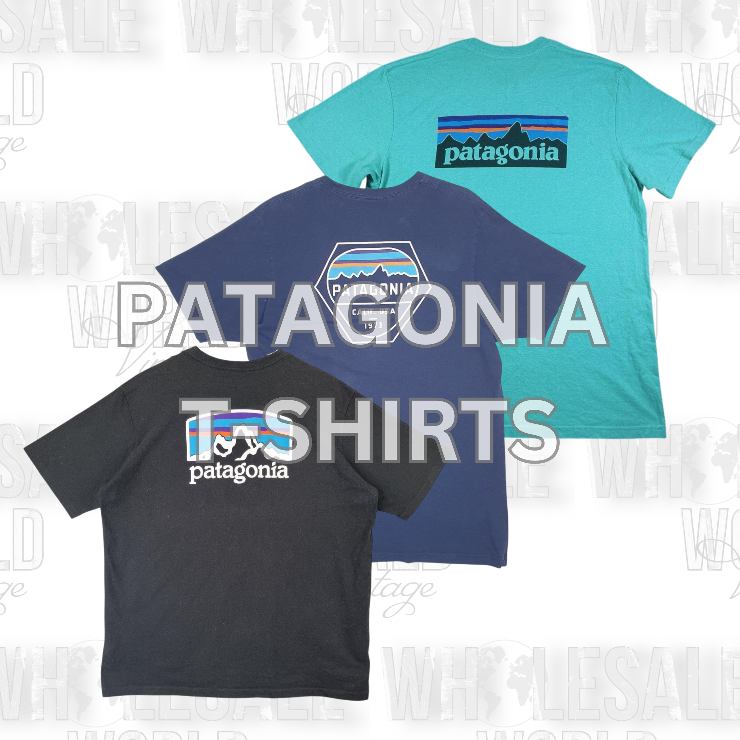 PATAGONIA T-SHIRTS - GRADE AB