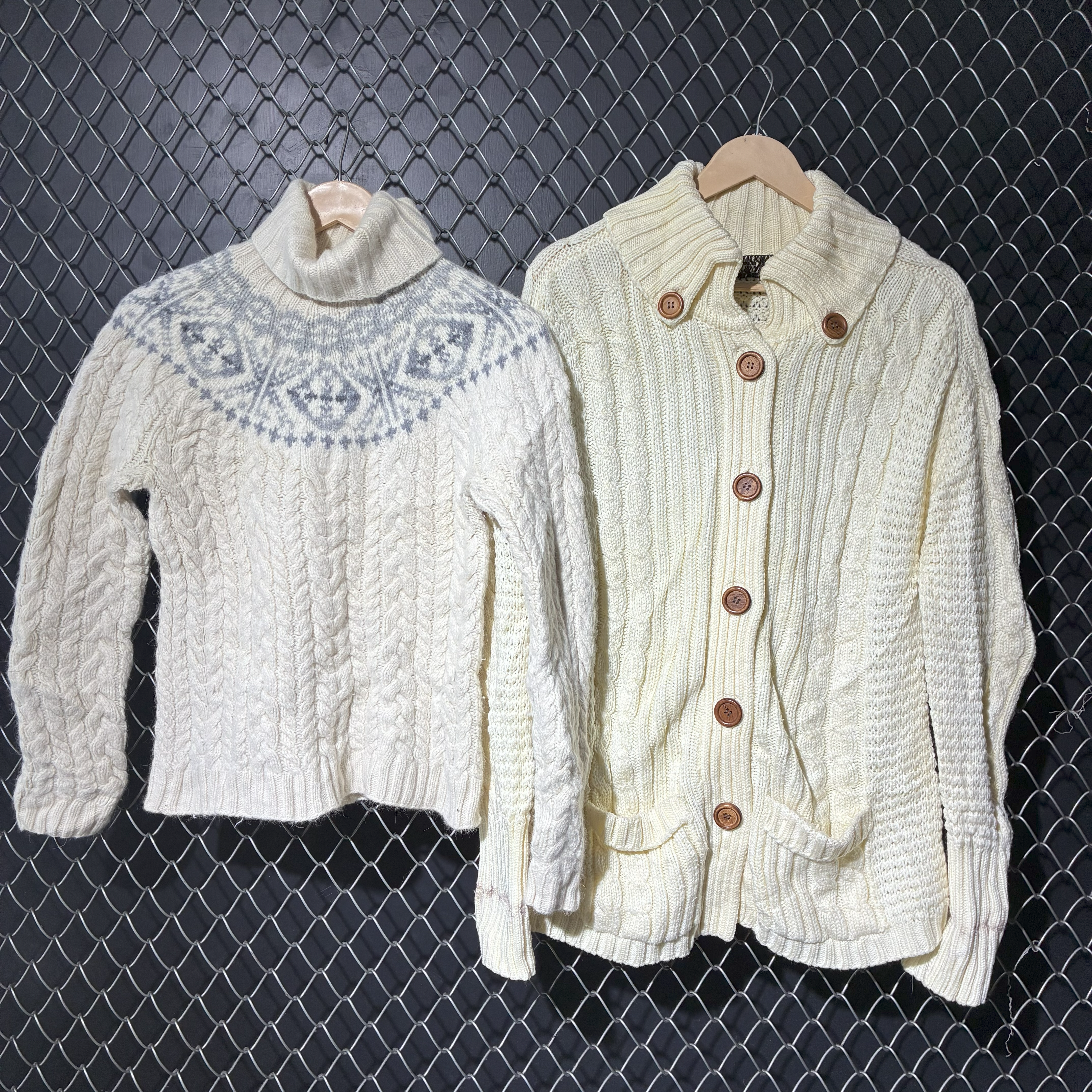 vintage fisherman wool sweater (fnc:712)