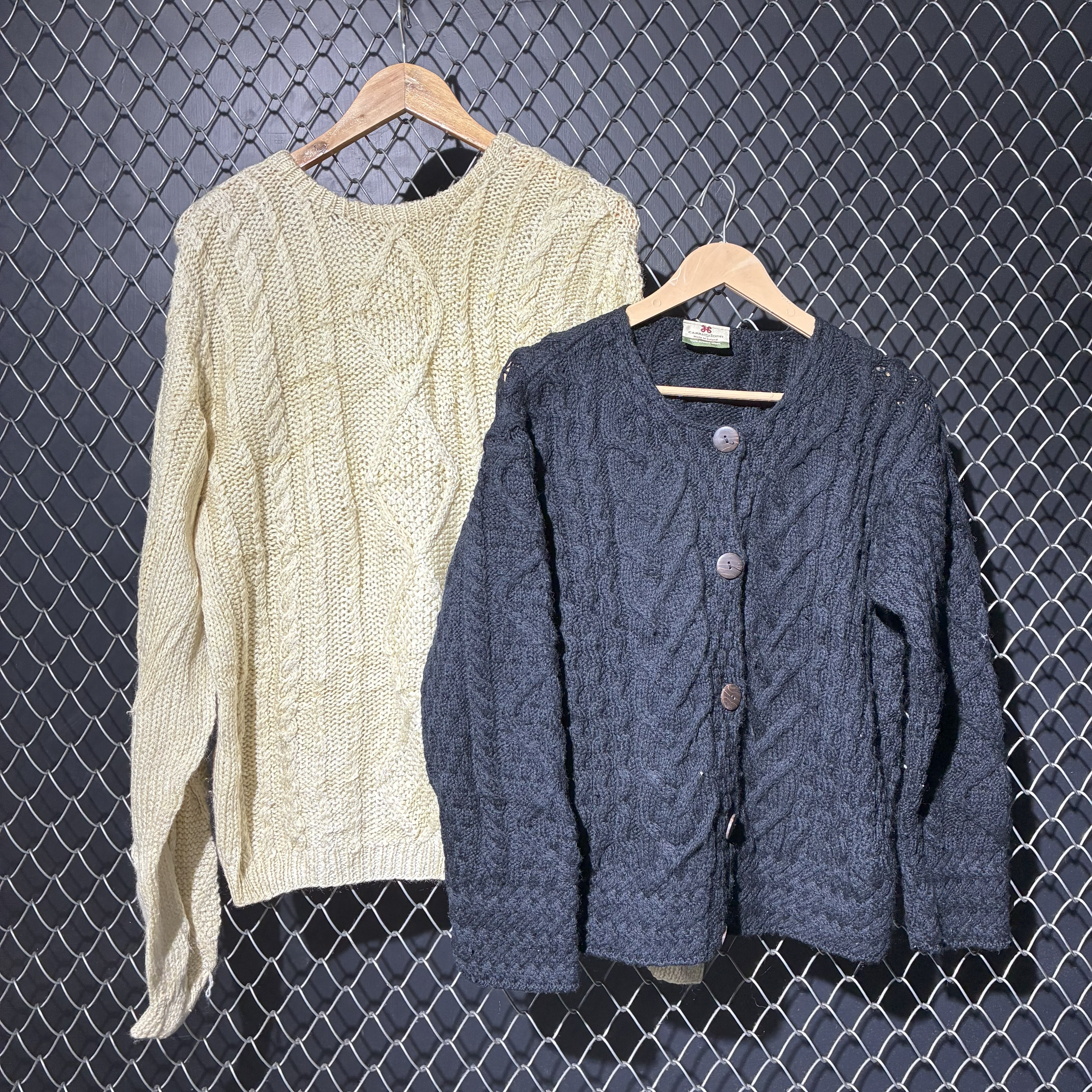 vintage fisherman wool sweater (fnc:715)
