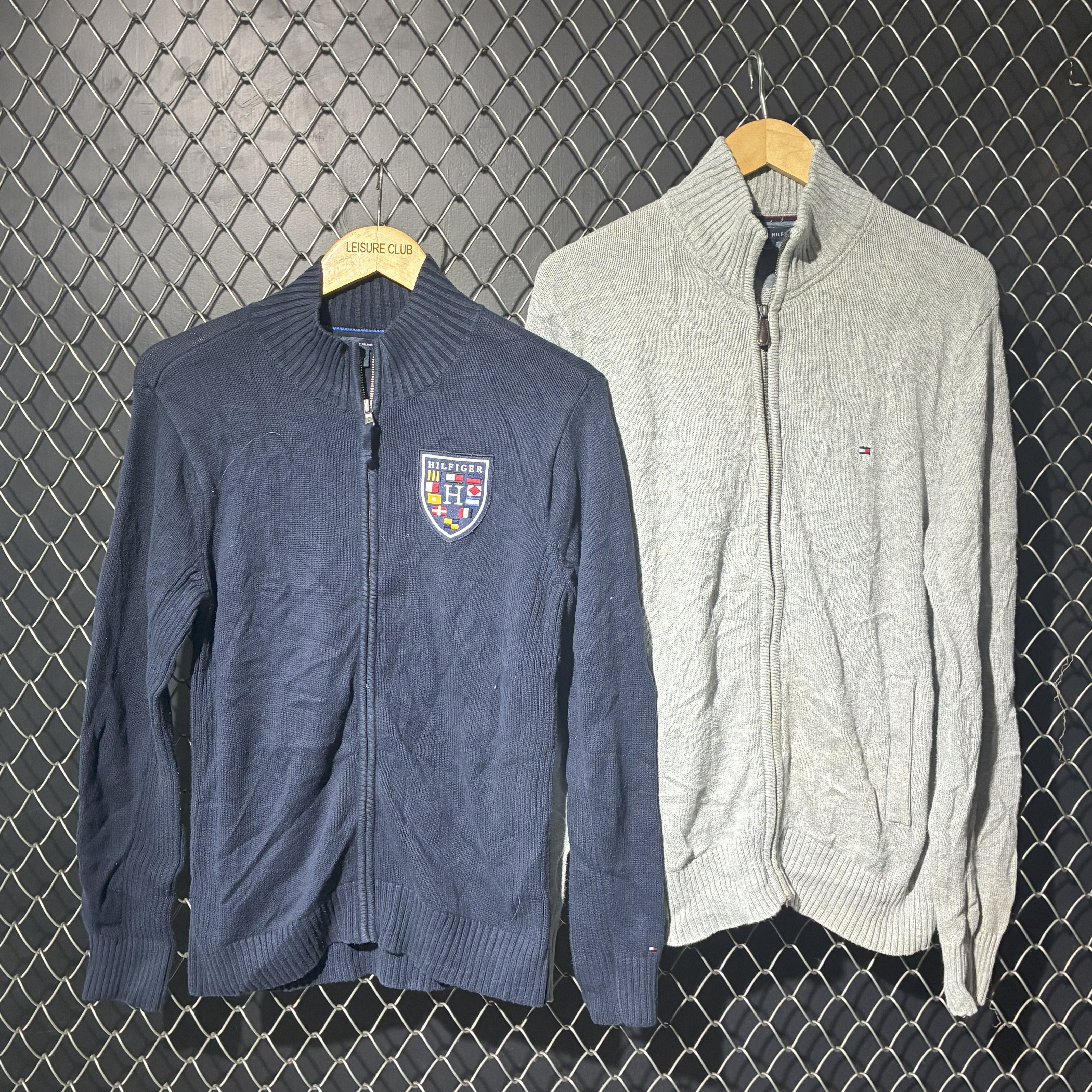 tommy hilfiger  full zip knitwear  (fnc:703)