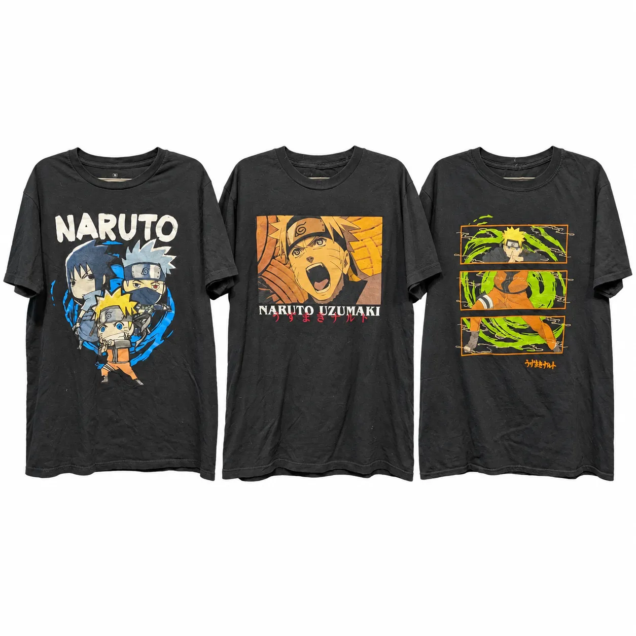 naruto graphic t-shirts