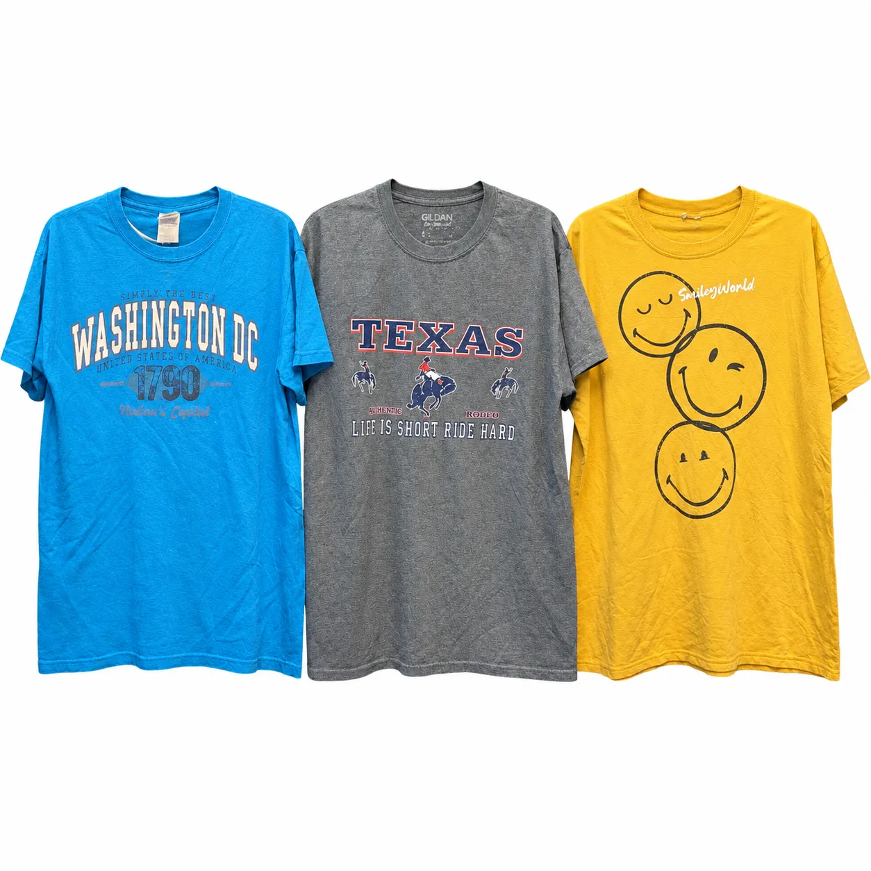 mixed graphic t-shirts