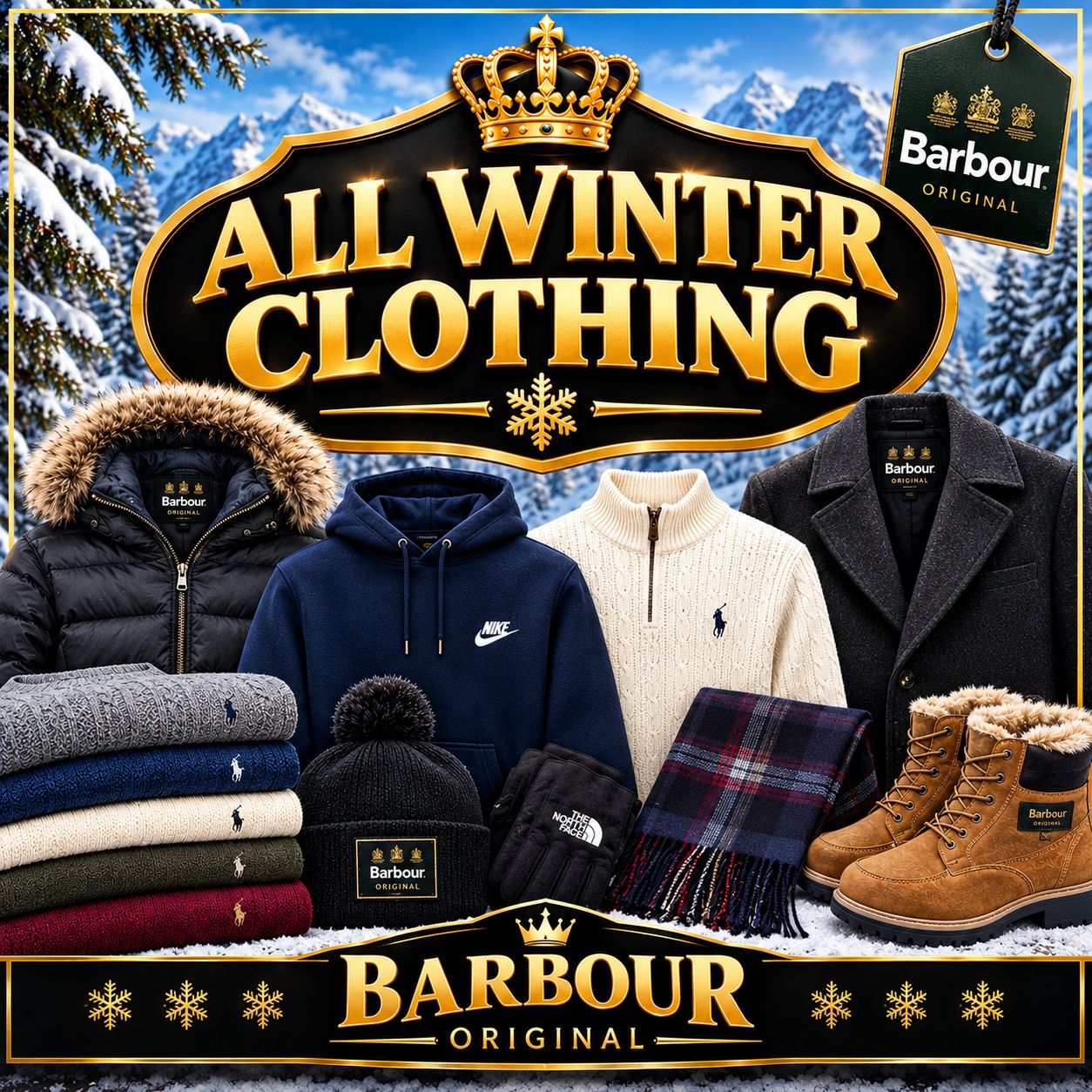 👑 ALL WINTER CLOTHING 👑