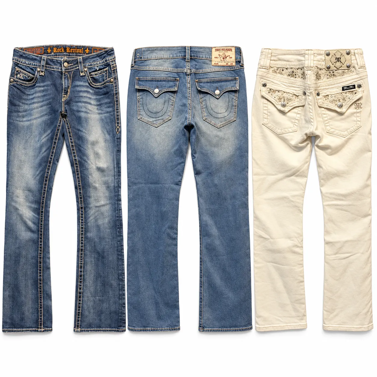 premium mixed jeans and pants