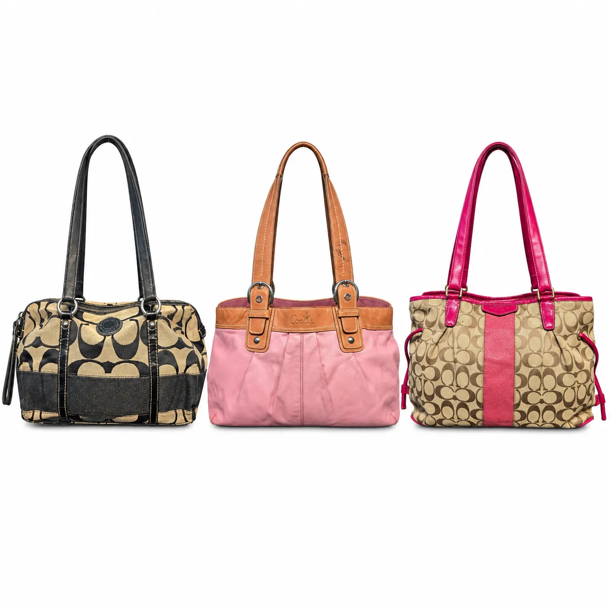 coach signature bags and totes