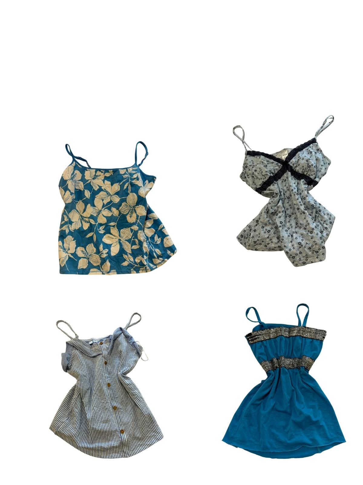 tops tipo y2k con tirantes - st-474