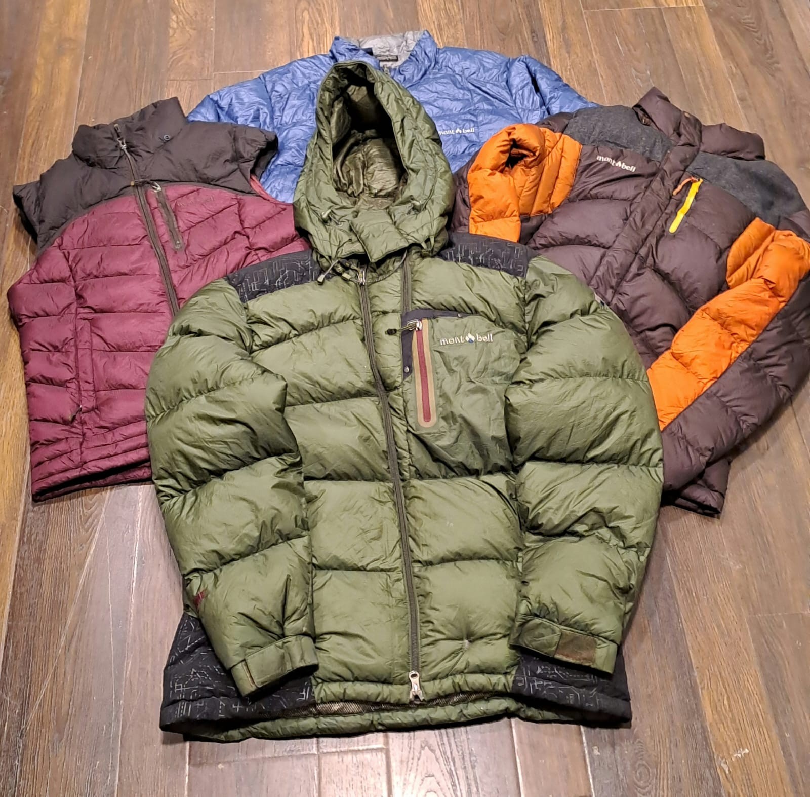 jaquetas puffer montbell - coleção autêntica e pre..