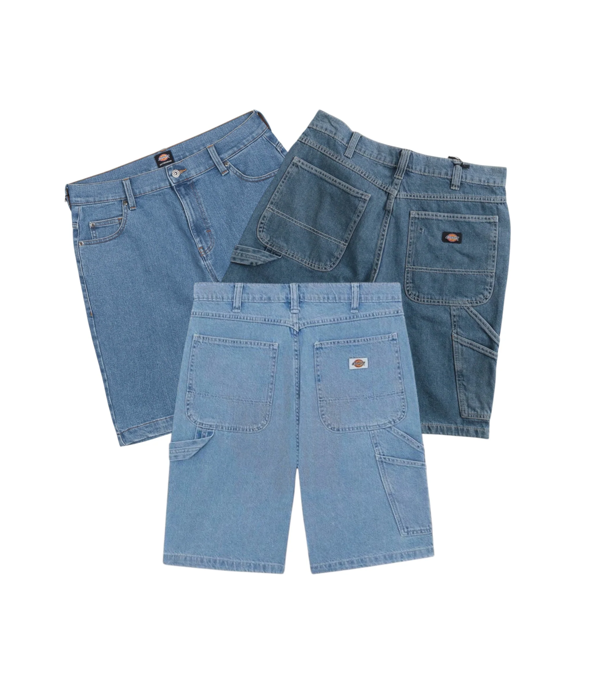 BRANDED DENIM SHORTS B