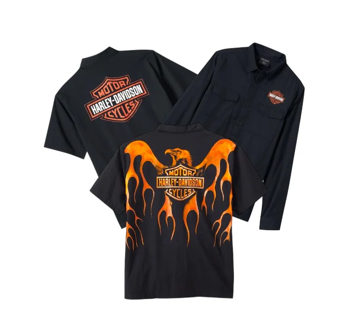 HARLEY DAVIDSON T SHIRTS A/B