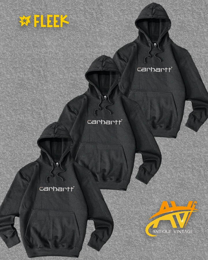 carhartt black hoodies rework style