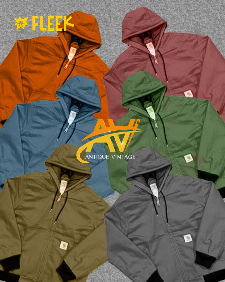 carhartt gemischte farbe umgearbeiteter stil detro..