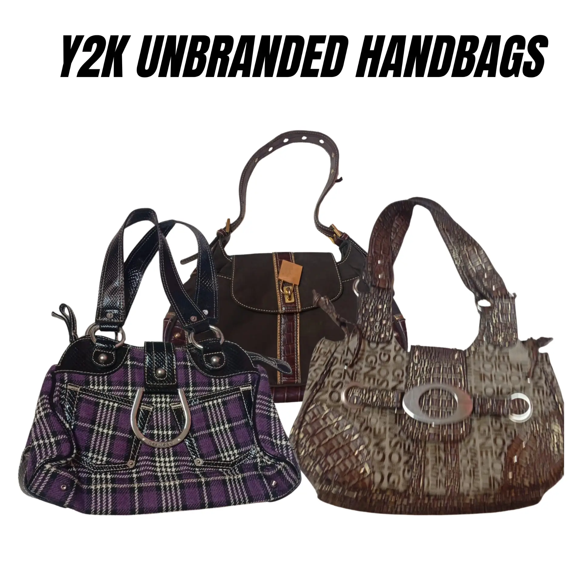 Sacs non marqués y2k