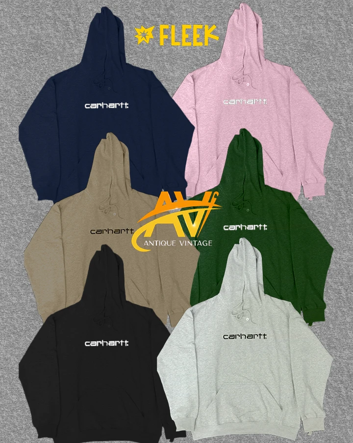 hoodies carhartt de couleur mélangée style retrava..