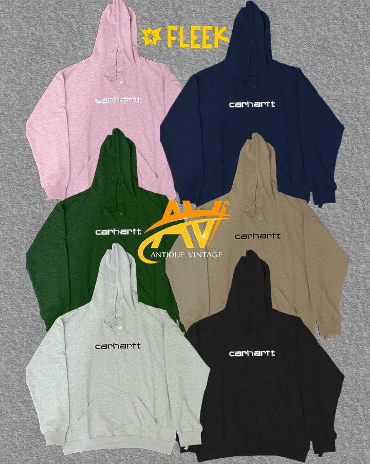 carhartt mixed hoodies rework style