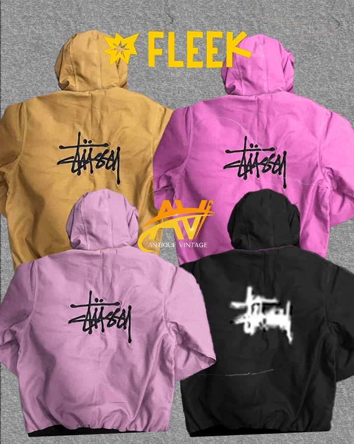 Stussy Reworked Style Mixed Color Active Jackets