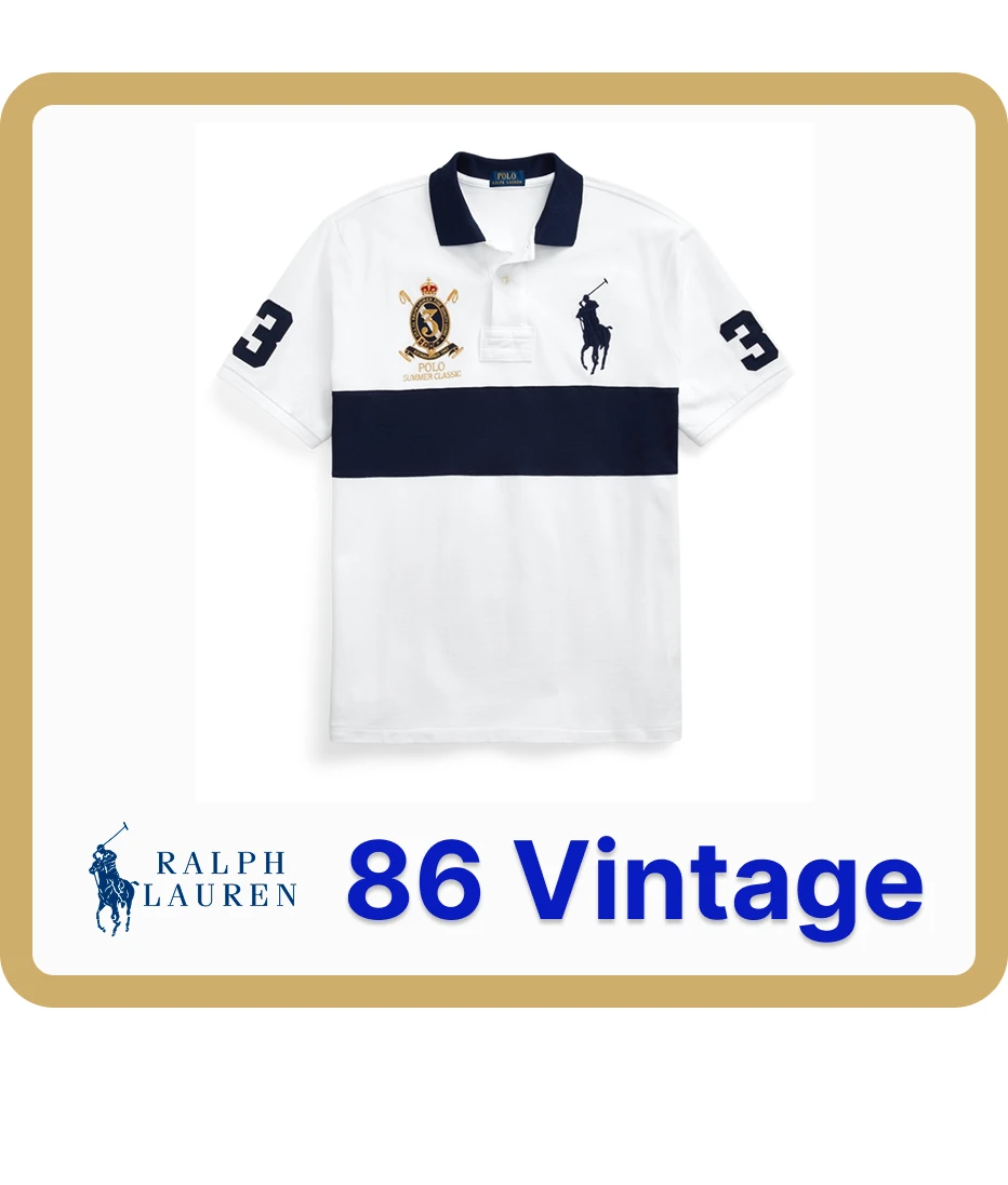 ralph lauren big pony / rugby polo 7 pc (225)