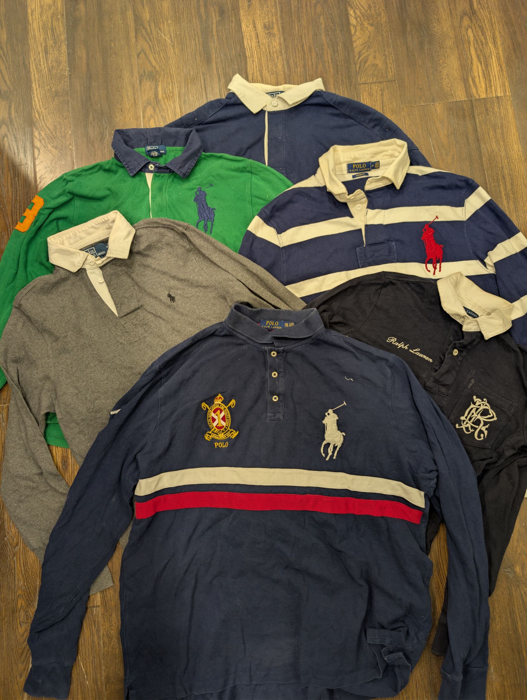 ralph lauren premium rugby shirt bundle