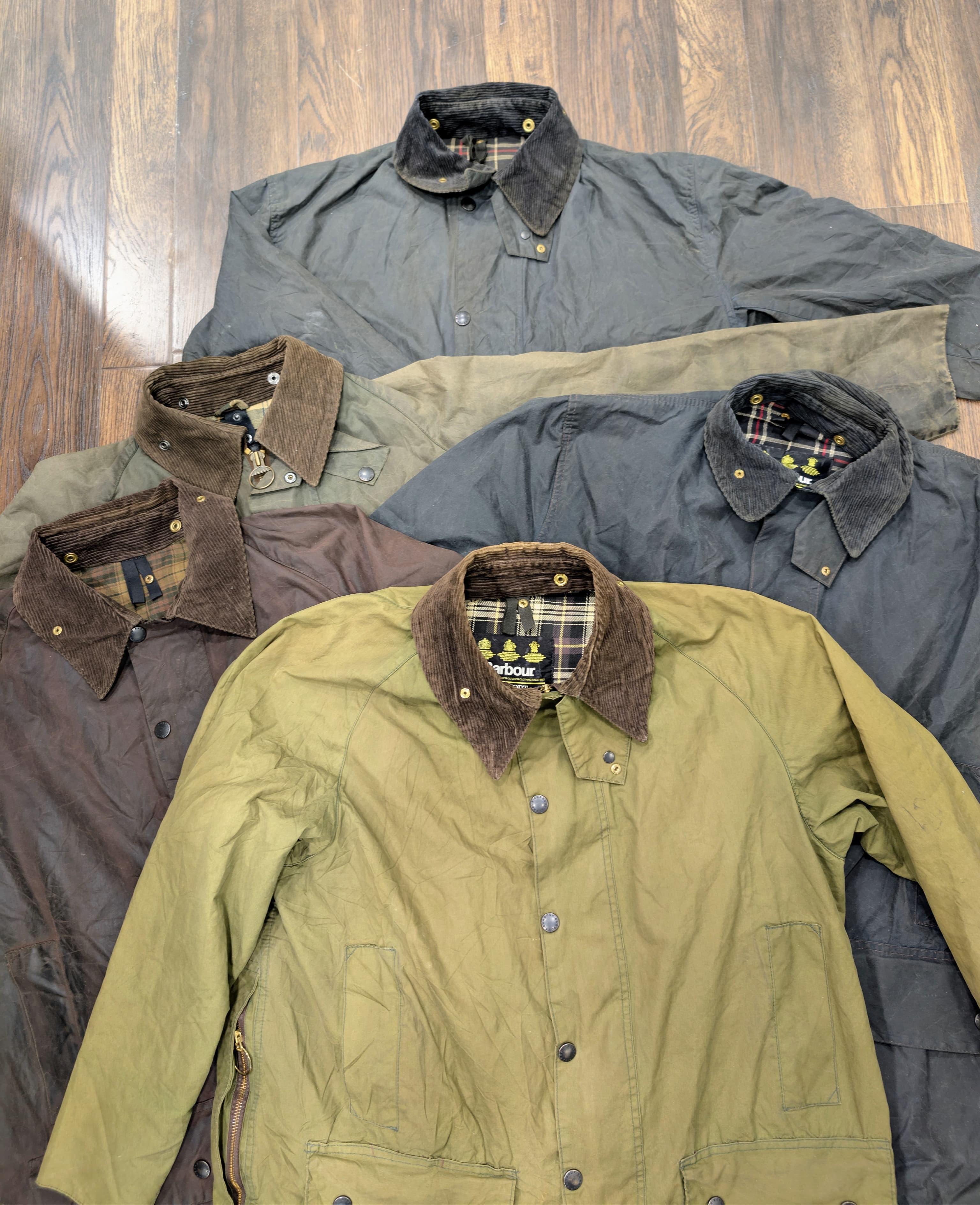barbour: "das ultimative Archiv" Wachsjacke Bundle