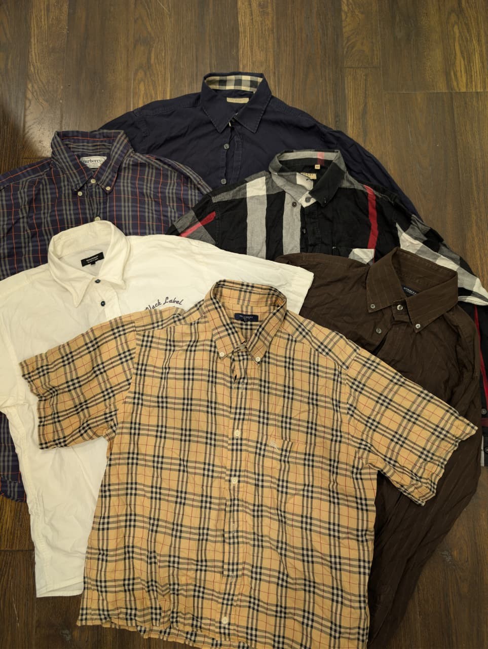 burberry: premium shirt & button-down bundle