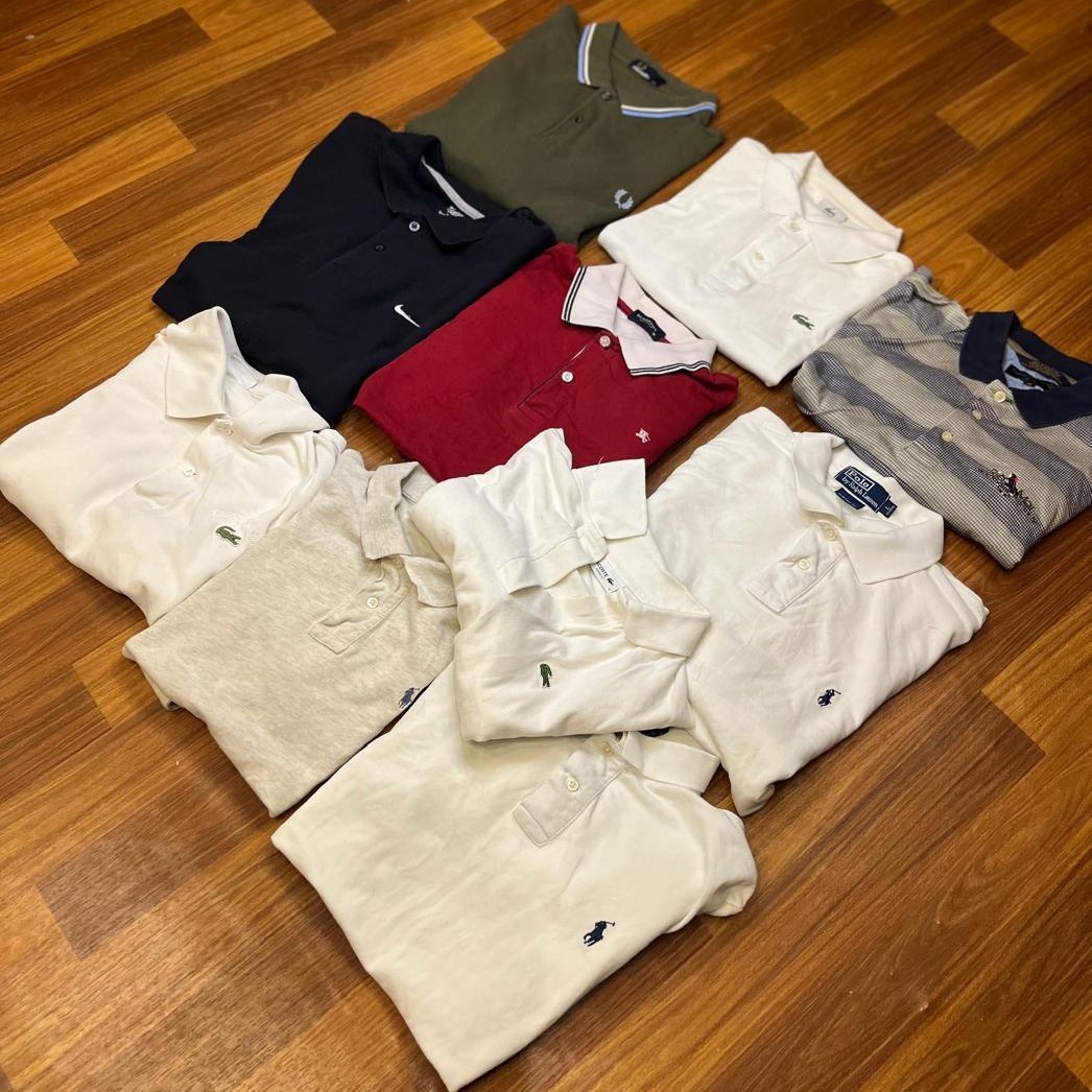 ralph lauren and lacoste polo t-shirts
