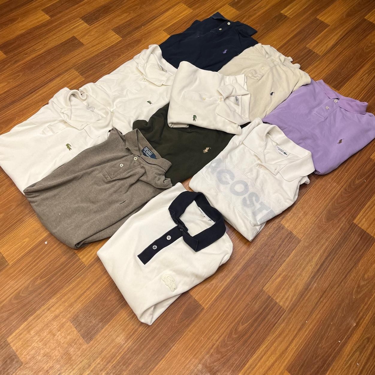 ralph lauren und lacoste polo t-shirts