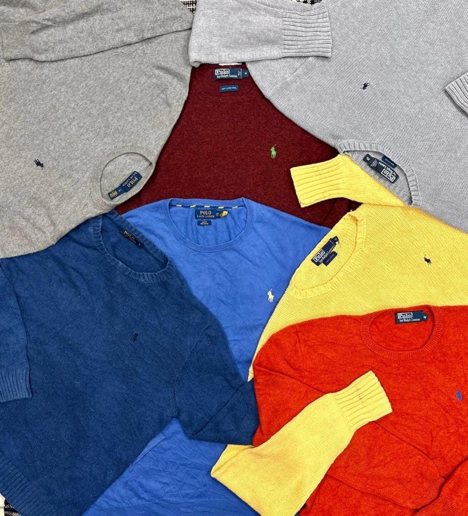 ralph lauren: paquete de suéter de cuello redondo ..