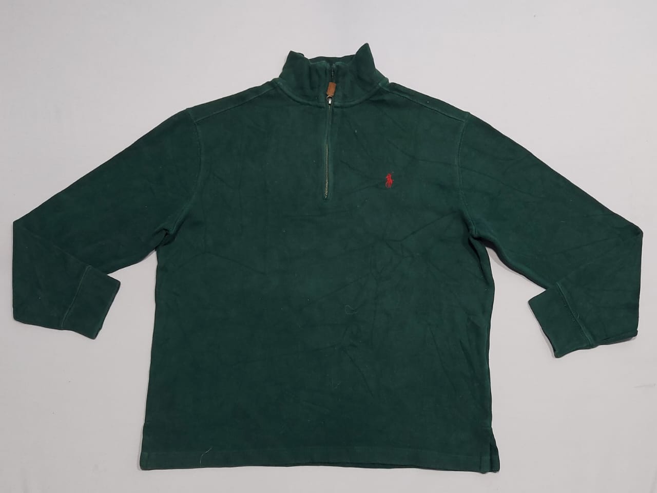 ralph lauren knitwear 1/4 zip 8 pc (03013)