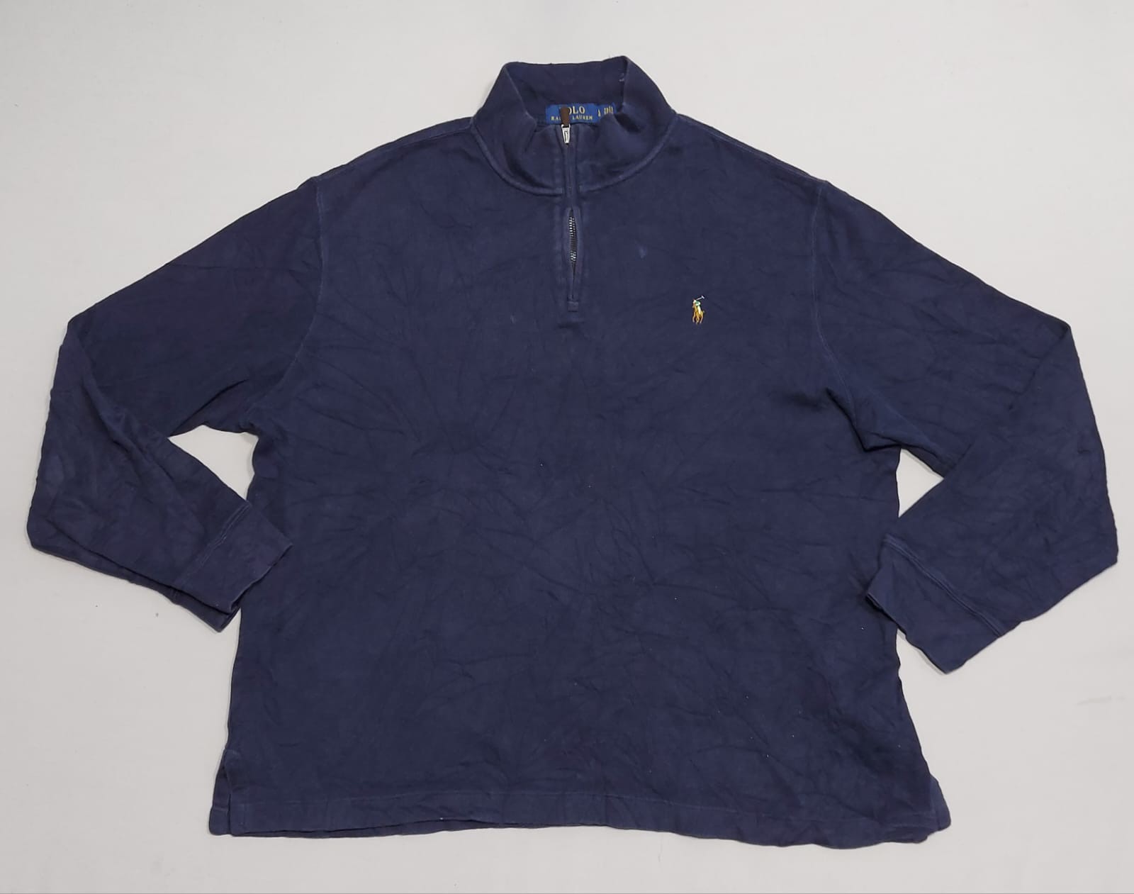 ralph lauren knitwear 1/4 zip 8 pc (03016)