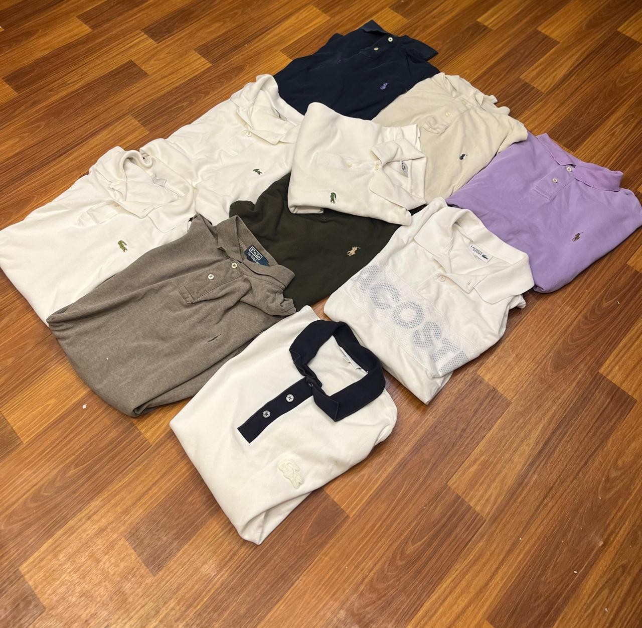 mix branded polo t-shirt