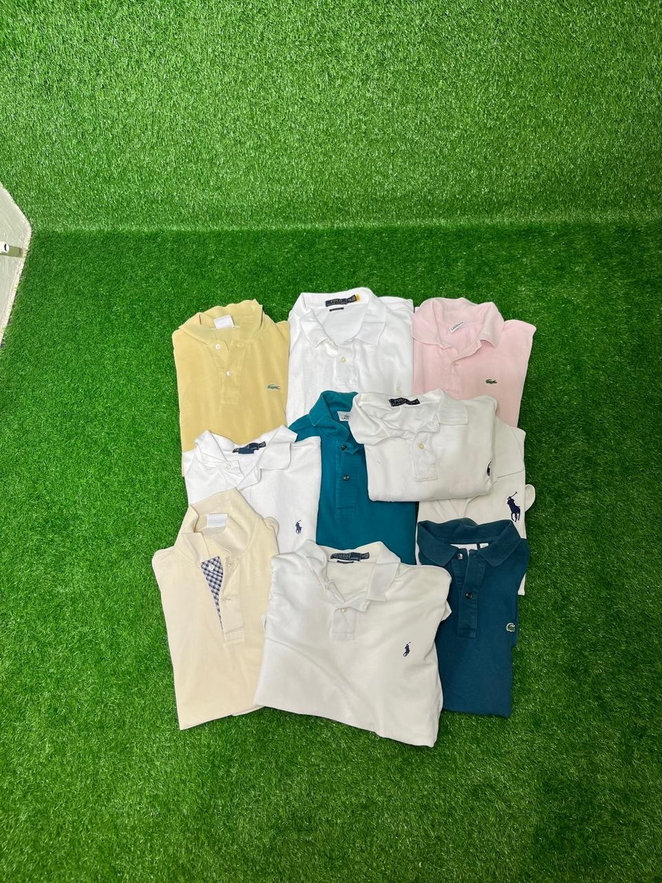 mix branded polo t-shirt
