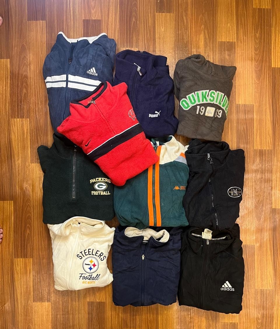 branded fleece jackets