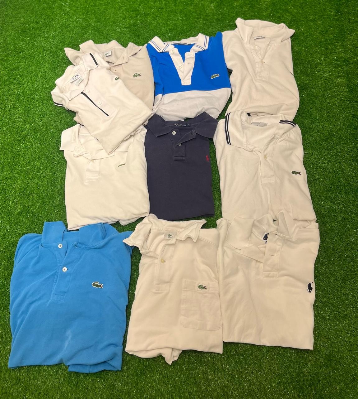 mix branded polo t-shirt