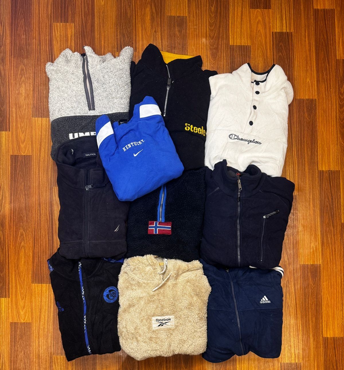 branded fleece jackets