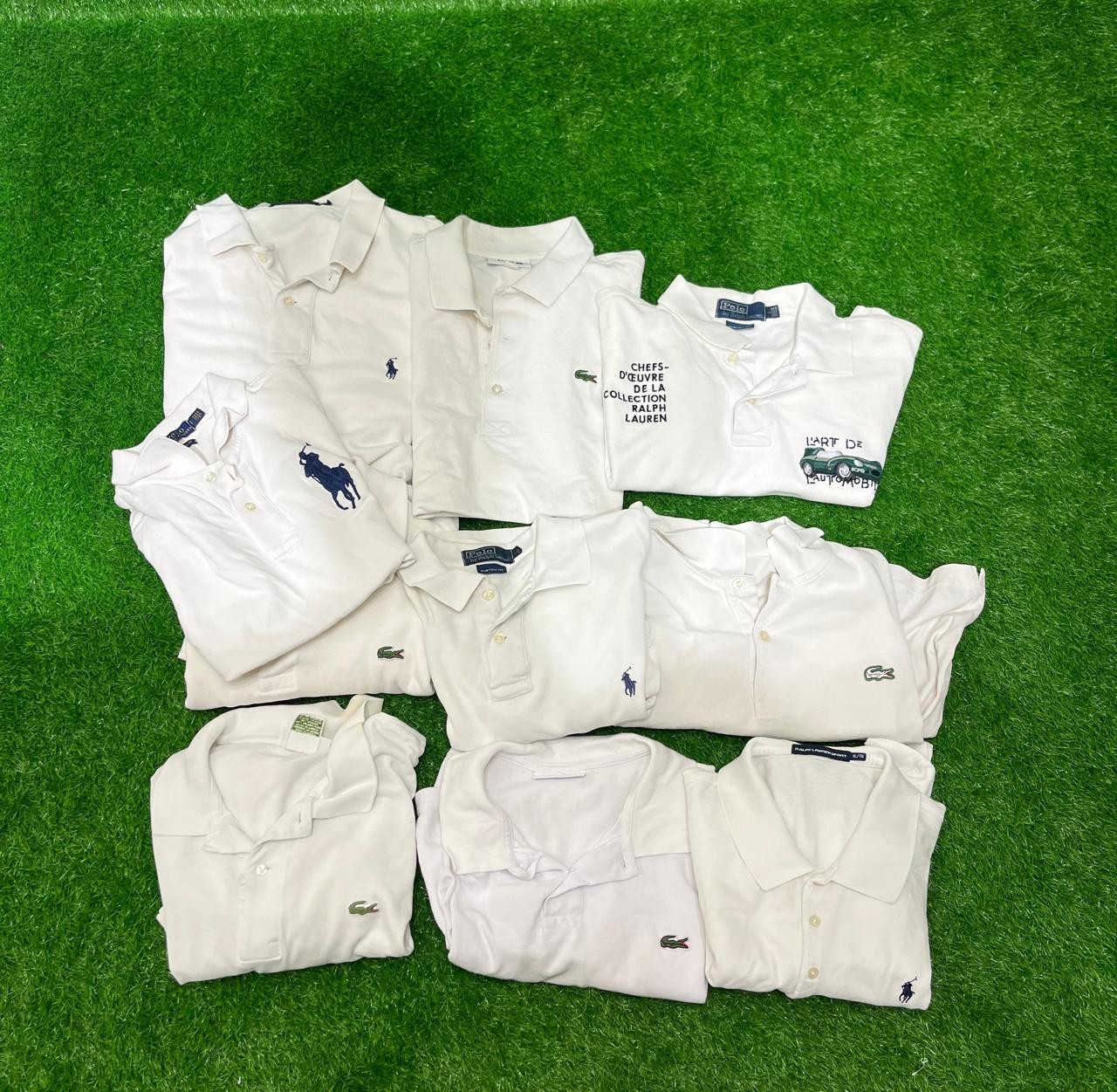 mix branded polo t-shirt