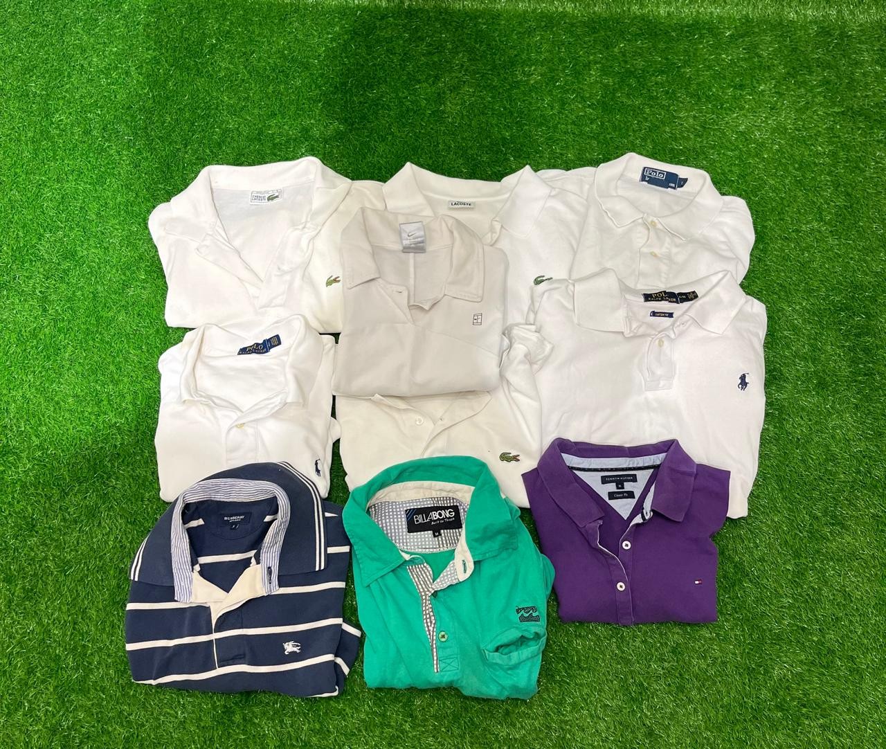 mix branded polo t-shirt